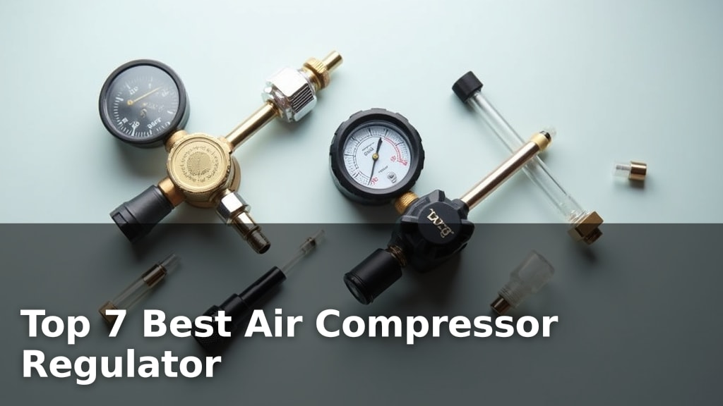 Top 7 Best Air Compressor Regulator