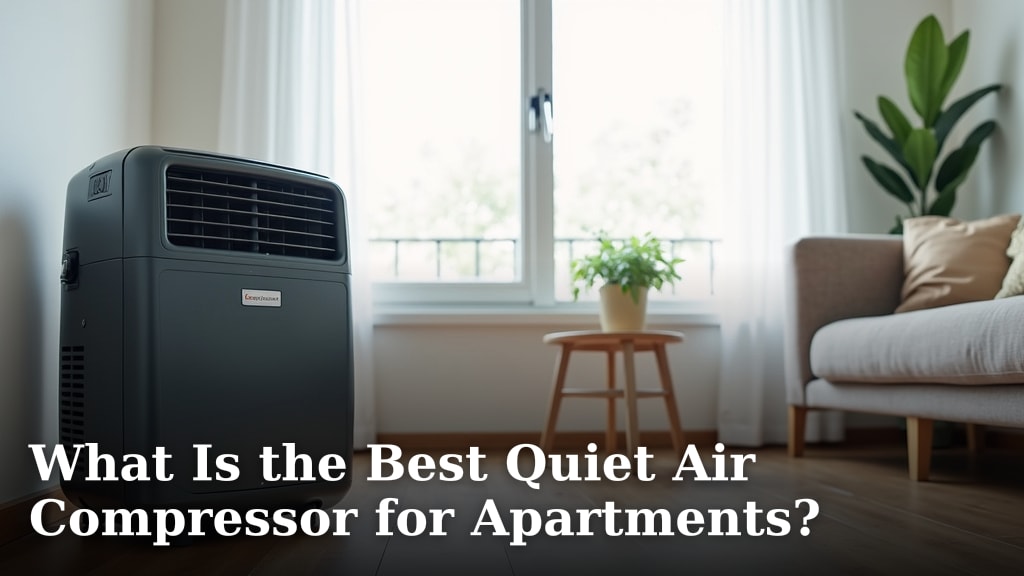 What Is the Best Quiet Air Compressor for Apartments?