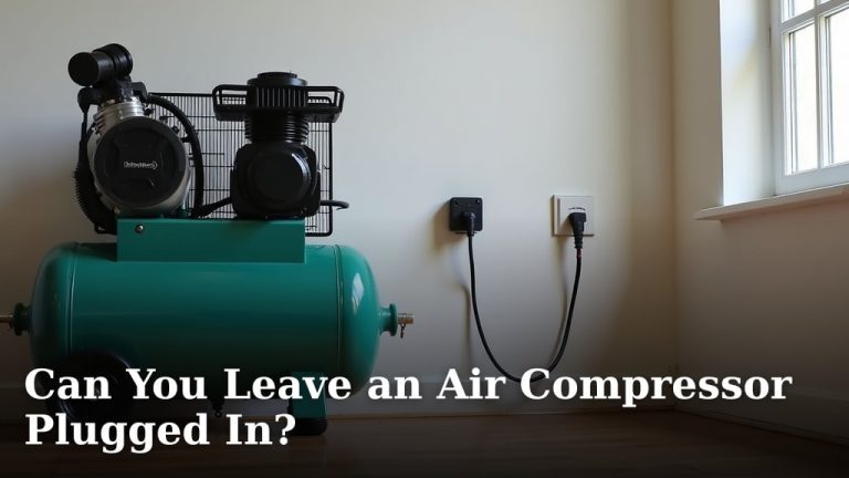 Can You Leave an Air Compressor Plugged In?