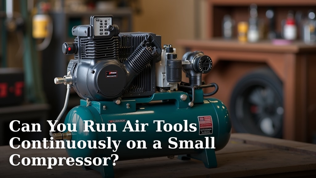 Can You Run Air Tools Continuously on a Small Compressor?