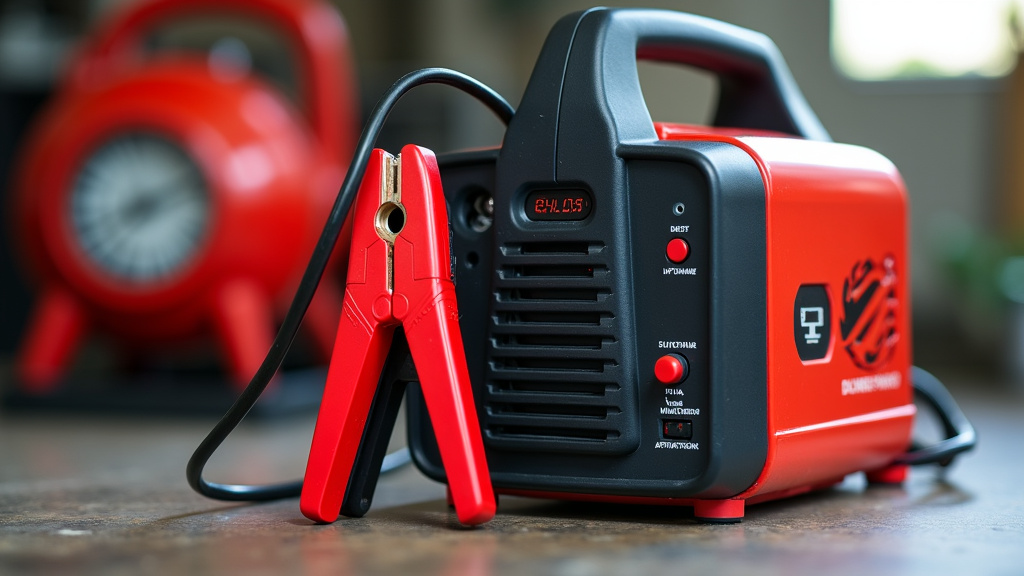 Powering Your Air Compressor with a Jump Starter