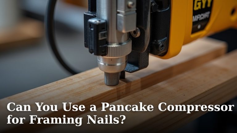 Can You Use a Pancake Compressor for Framing Nails?
