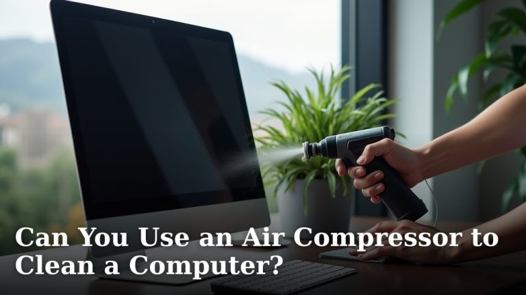 Can You Use an Air Compressor to Clean a Computer?