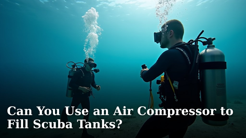 Can You Use an Air Compressor to Fill Scuba Tanks?