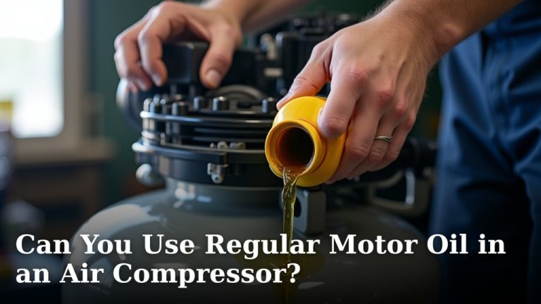 Can You Use Regular Motor Oil in an Air Compressor?
