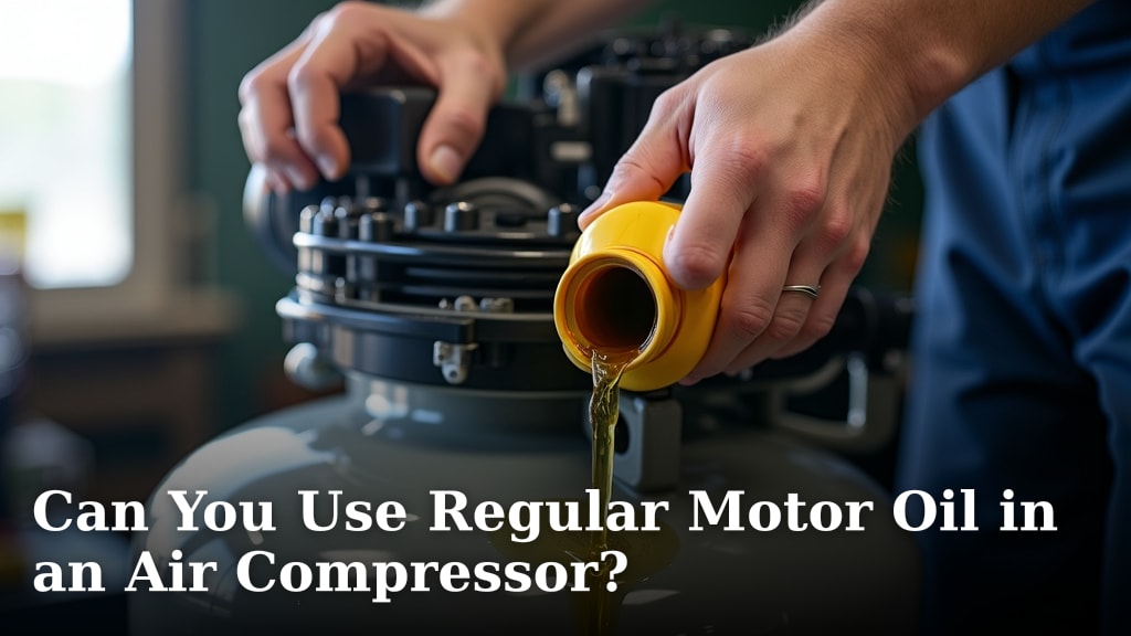 Can You Use Regular Motor Oil in an Air Compressor?
