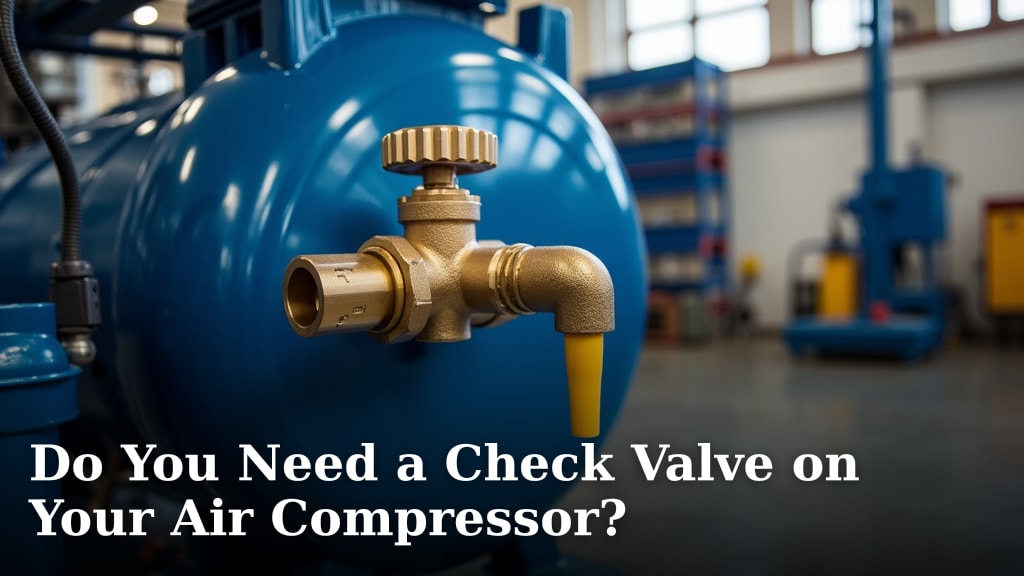 Do You Need a Check Valve on Your Air Compressor?