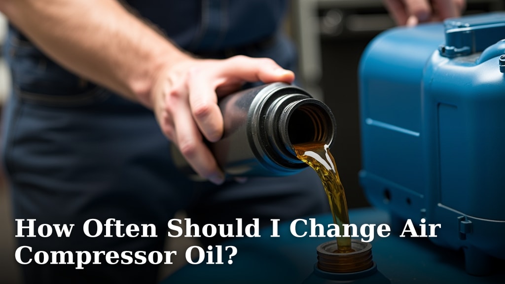 How Often Should I Change Air Compressor Oil?