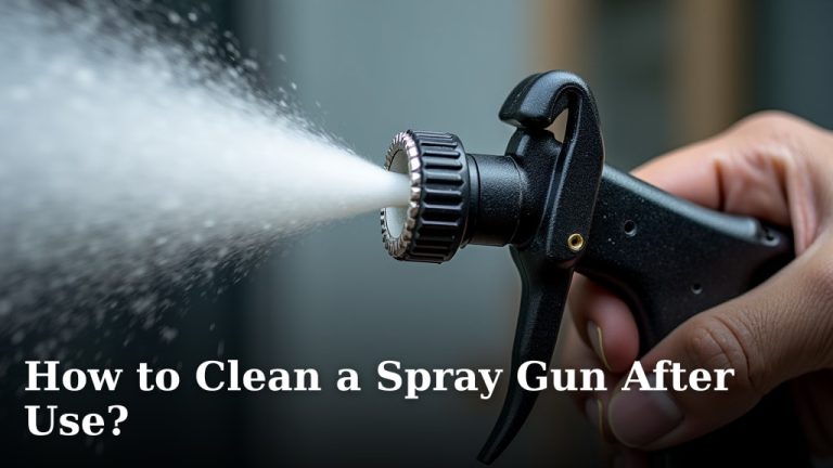 How to Clean a Spray Gun After Use?