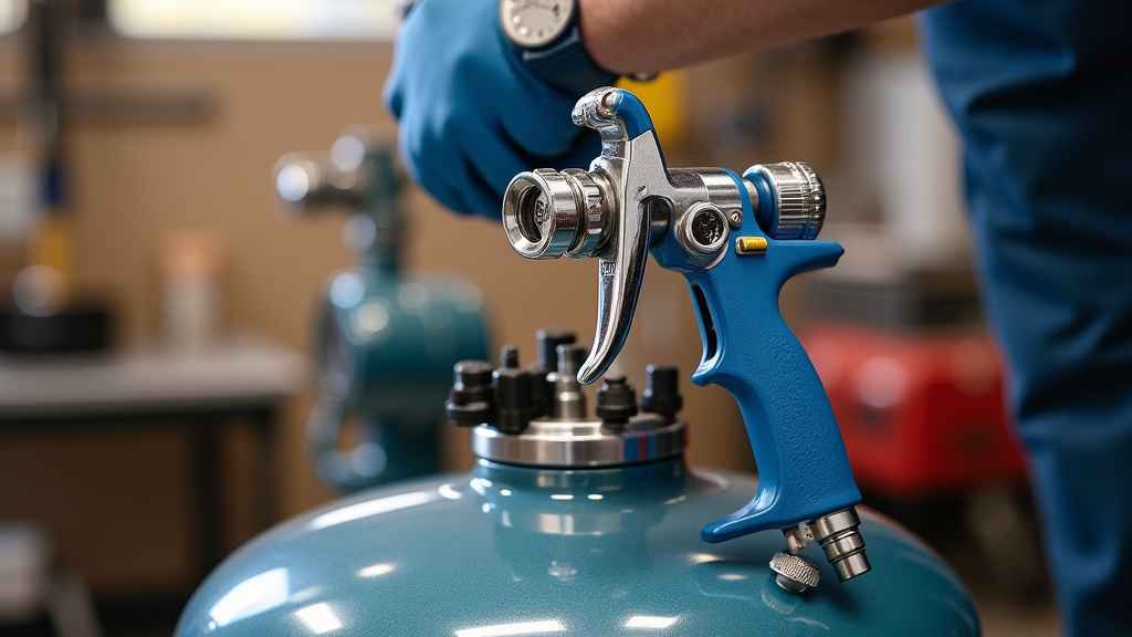 Setting Up Your Compressor and Spray Gun Connection