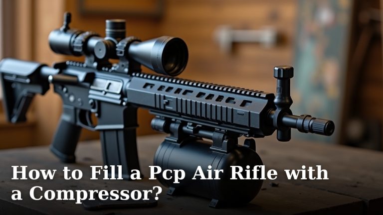 How to Fill a Pcp Air Rifle with a Compressor?