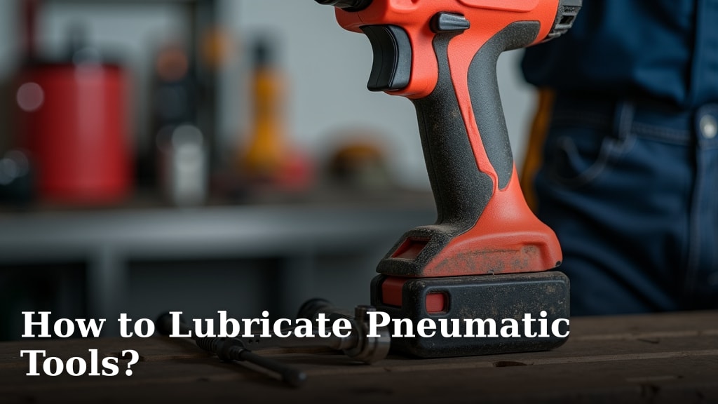 How to Lubricate Pneumatic Tools?