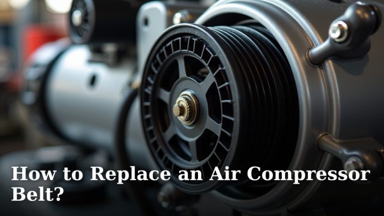 How to Replace an Air Compressor Belt?