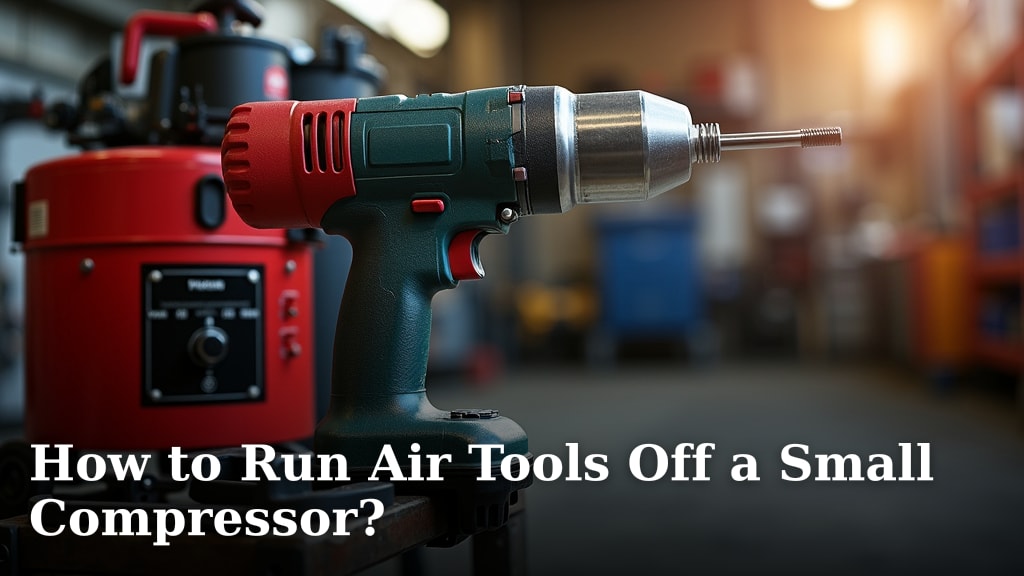 How to Run Air Tools Off a Small Compressor?