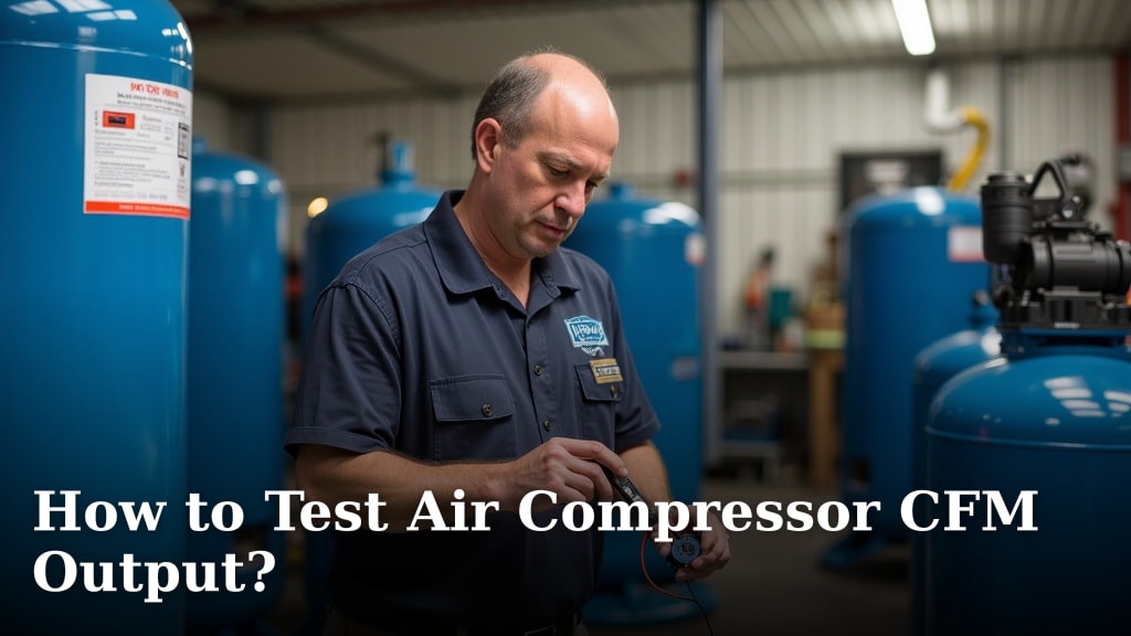 How to Test Air Compressor CFM Output?