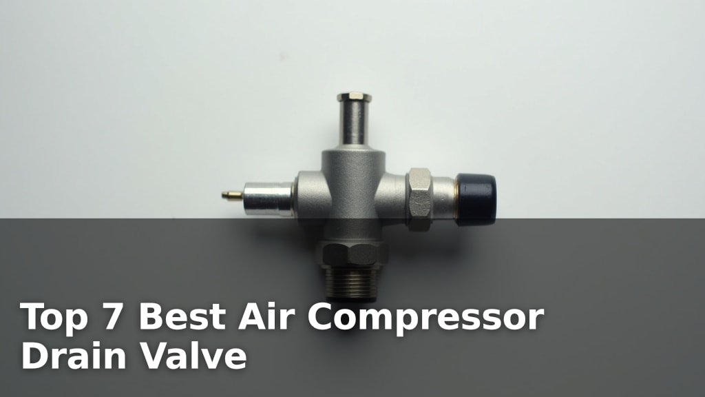 Top 7 Best Air Compressor Drain Valve