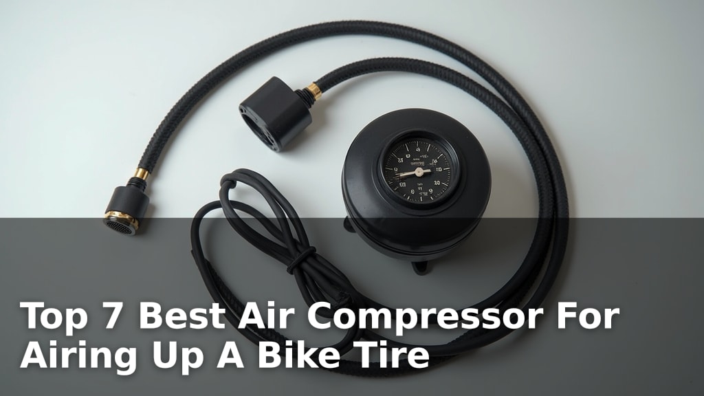 Top 7 Best Air Compressor For Airing Up A Bike Tire