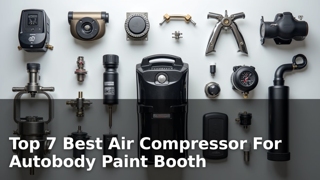 Top 7 Best Air Compressor For Autobody Paint Booth
