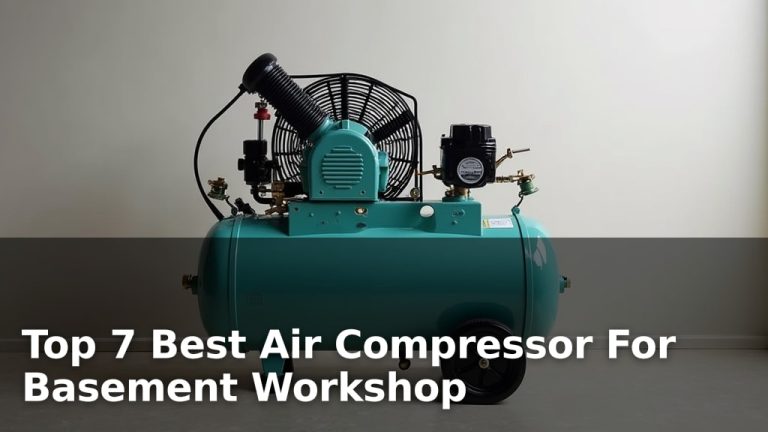 Top 7 Best Air Compressor For Basement Workshop