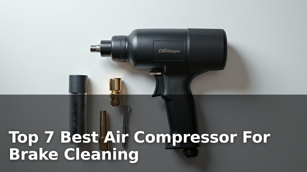 Top 7 Best Air Compressor For Brake Cleaning