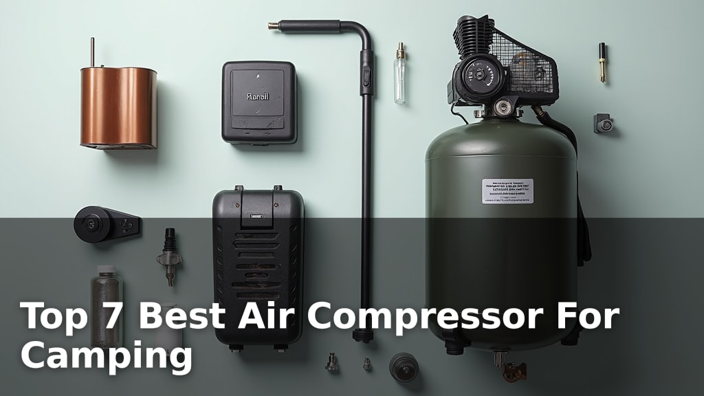 Top 7 Best Air Compressor For Camping