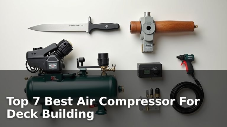 Top 7 Best Air Compressor For Deck Building