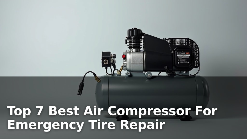 Top 7 Best Air Compressor For Emergency Tire Repair