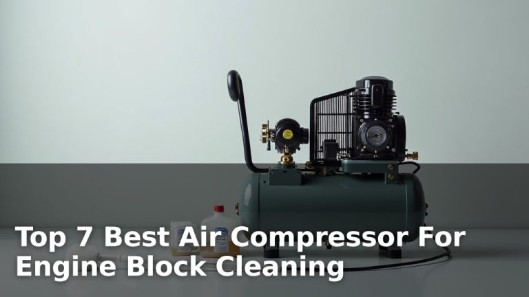 Top 7 Best Air Compressor For Engine Block Cleaning