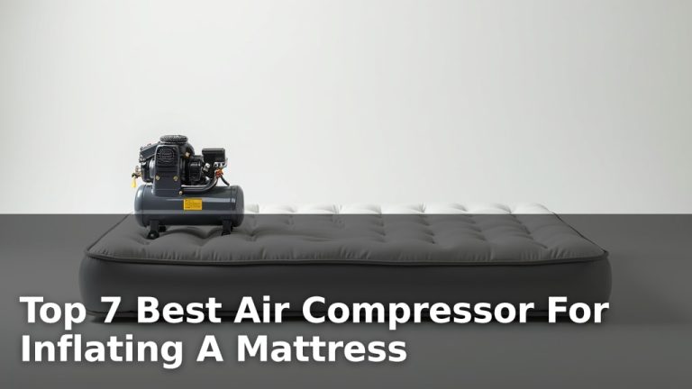 Top 7 Best Air Compressor For Inflating A Mattress