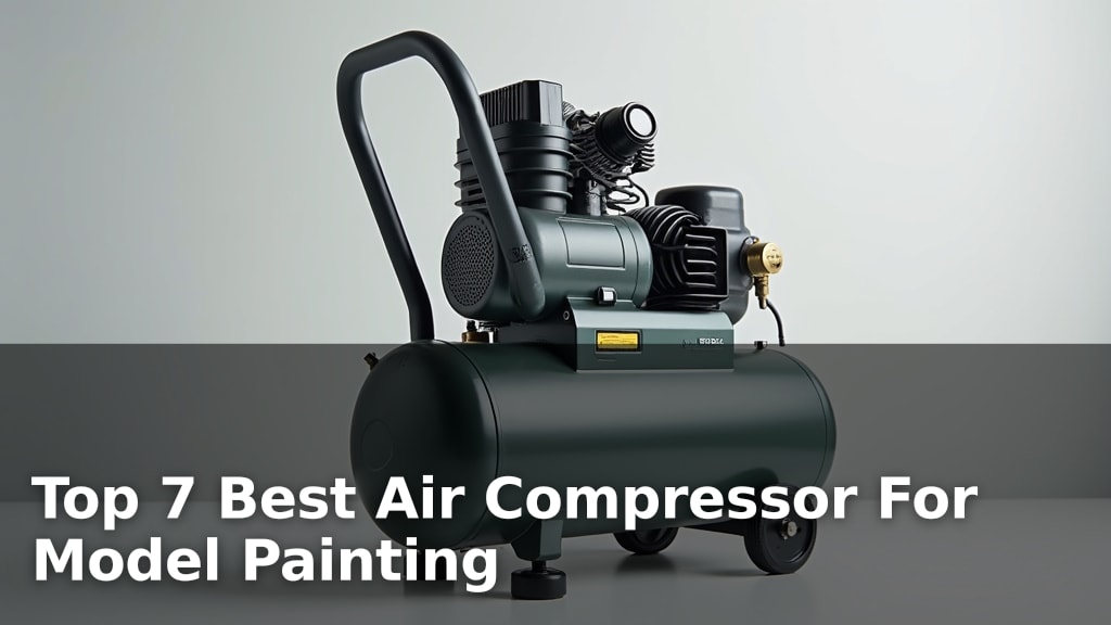 Top 7 Best Air Compressor For Model Painting