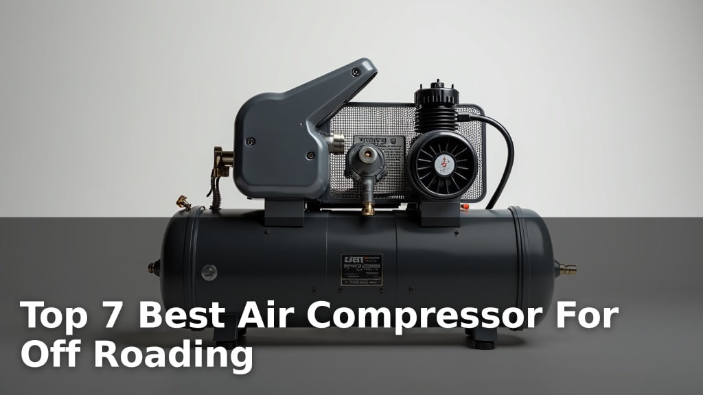 Top 7 Best Air Compressor For Off Roading