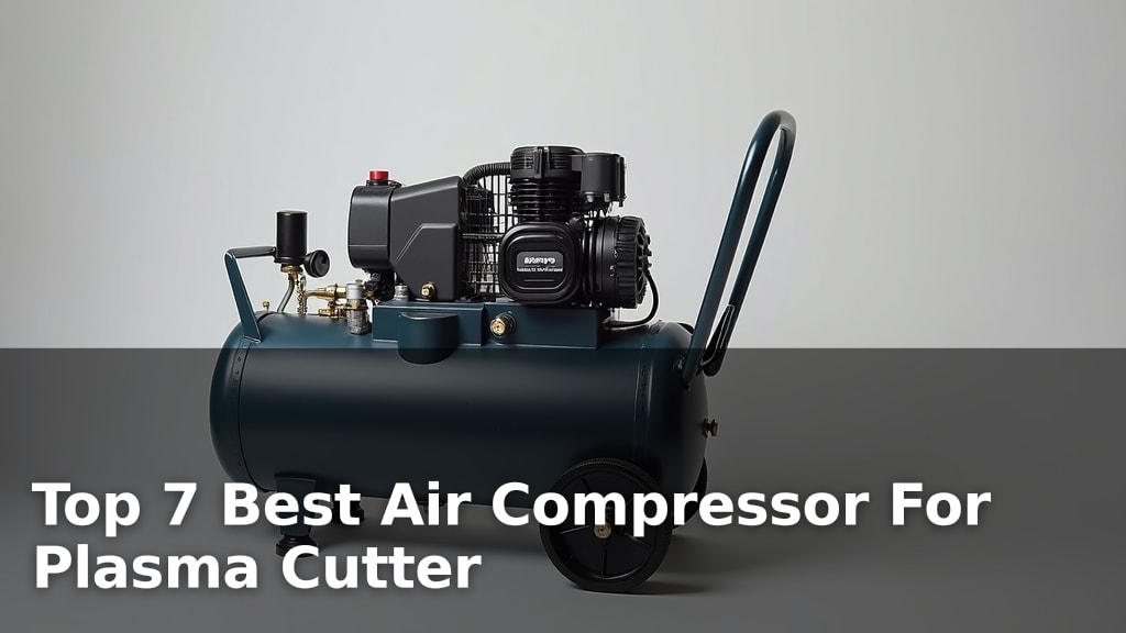 Top 7 Best Air Compressor For Plasma Cutter