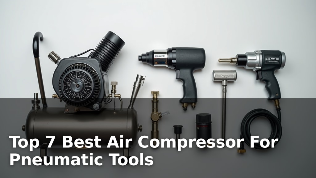 Top 7 Best Air Compressor For Pneumatic Tools