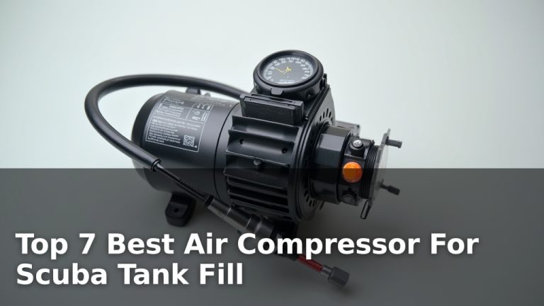 Top 7 Best Air Compressor For Scuba Tank Fill