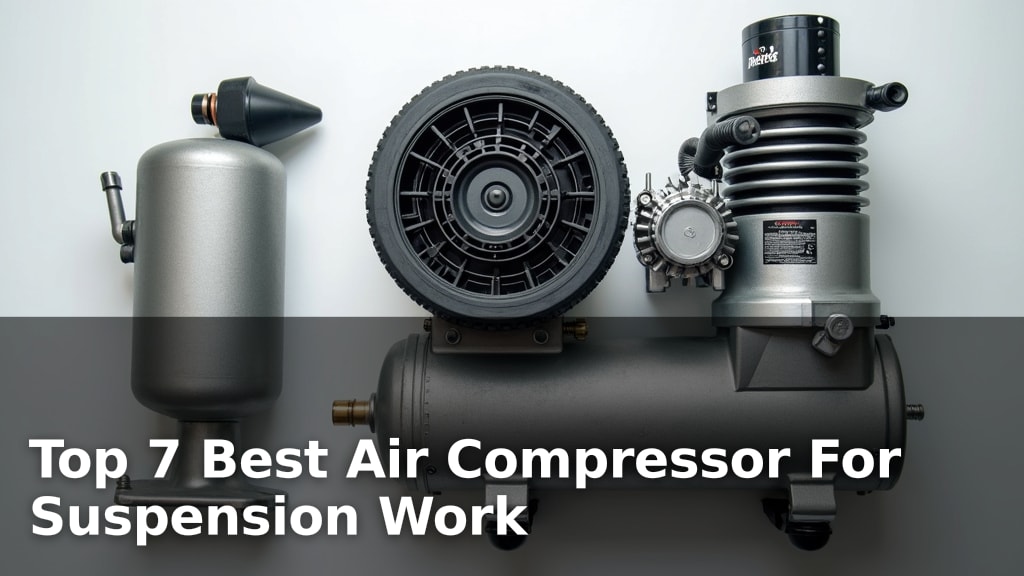 Top 7 Best Air Compressor For Suspension Work