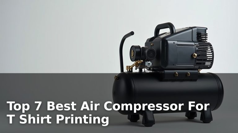 Top 7 Best Air Compressor For T Shirt Printing