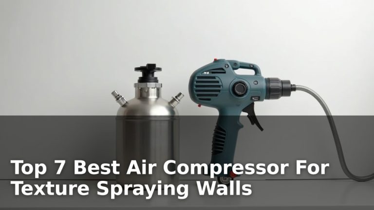 Top 7 Best Air Compressor For Texture Spraying Walls