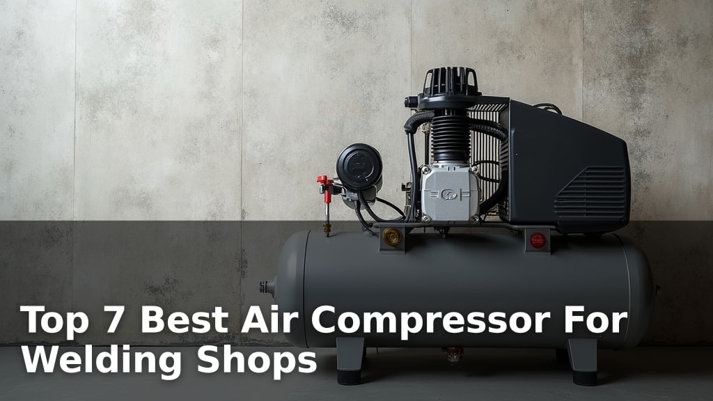 Top 7 Best Air Compressor For Welding Shops