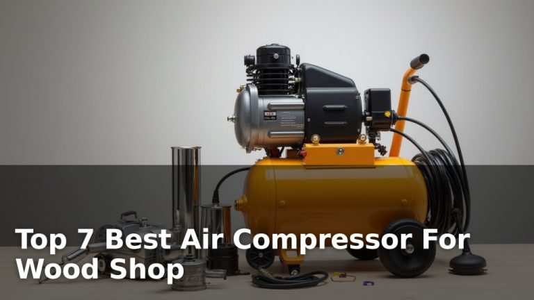 Top 7 Best Air Compressor For Wood Shop