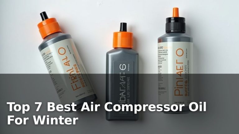 Top 7 Best Air Compressor Oil For Winter