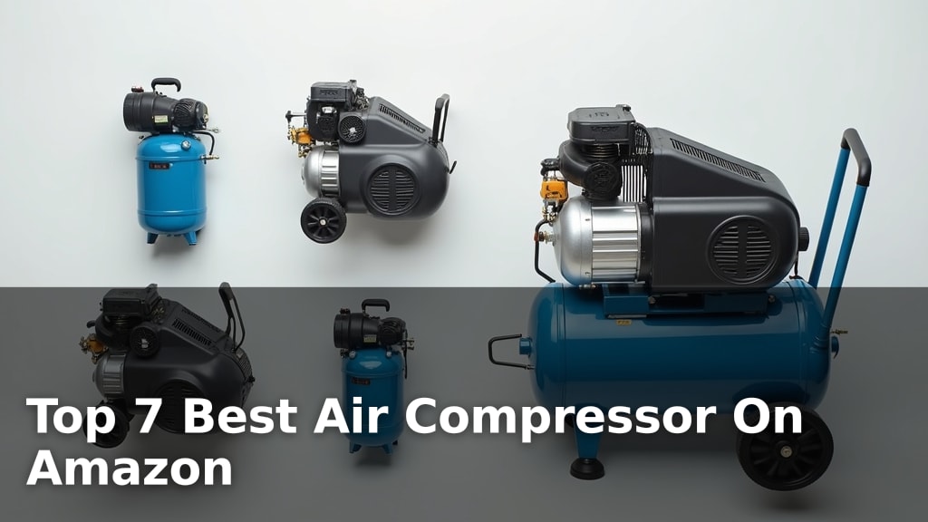 Top 7 Best Air Compressor On Amazon