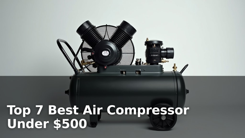 Top 7 Best Air Compressor Under $500