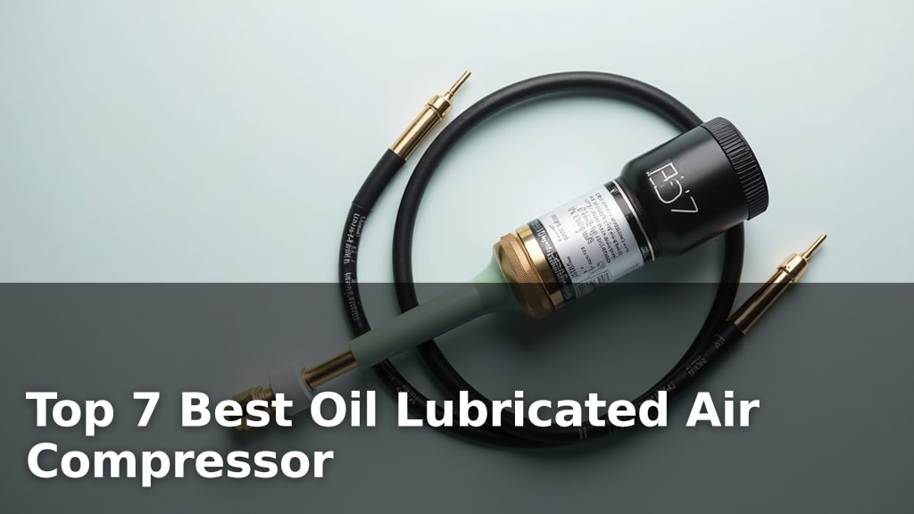 Top 7 Best Oil Lubricated Air Compressor