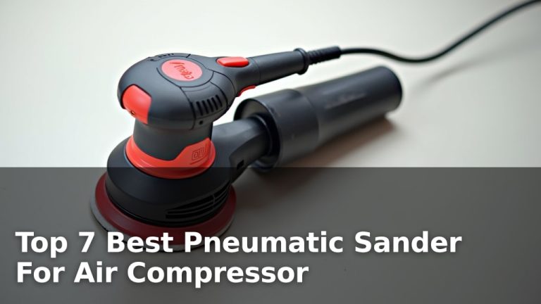 Top 7 Best Pneumatic Sander For Air Compressor
