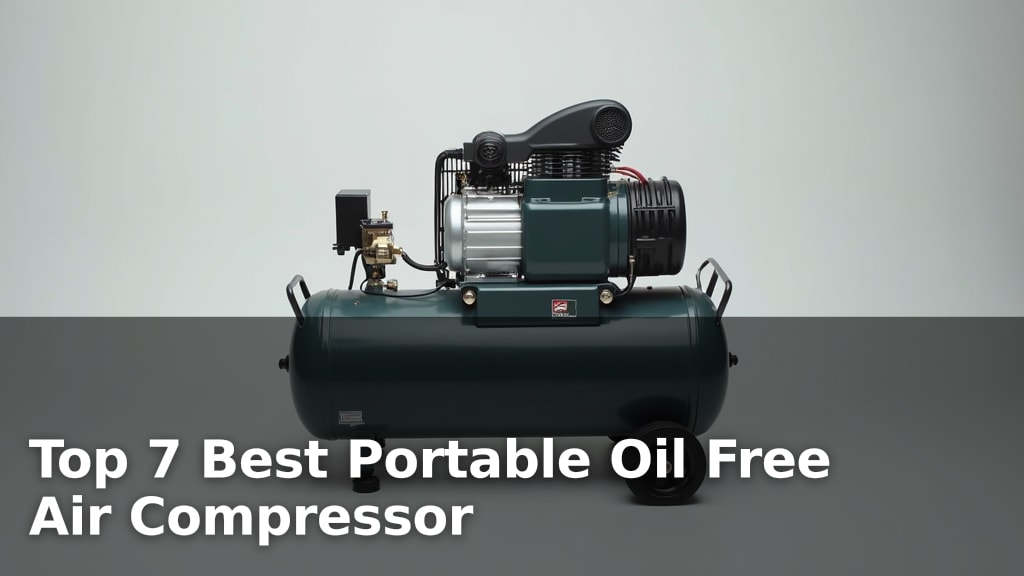Top 7 Best Portable Oil Free Air Compressor