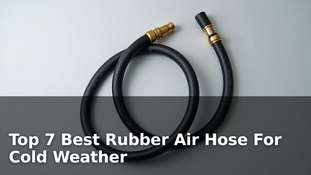 Top 7 Best Rubber Air Hose For Cold Weather