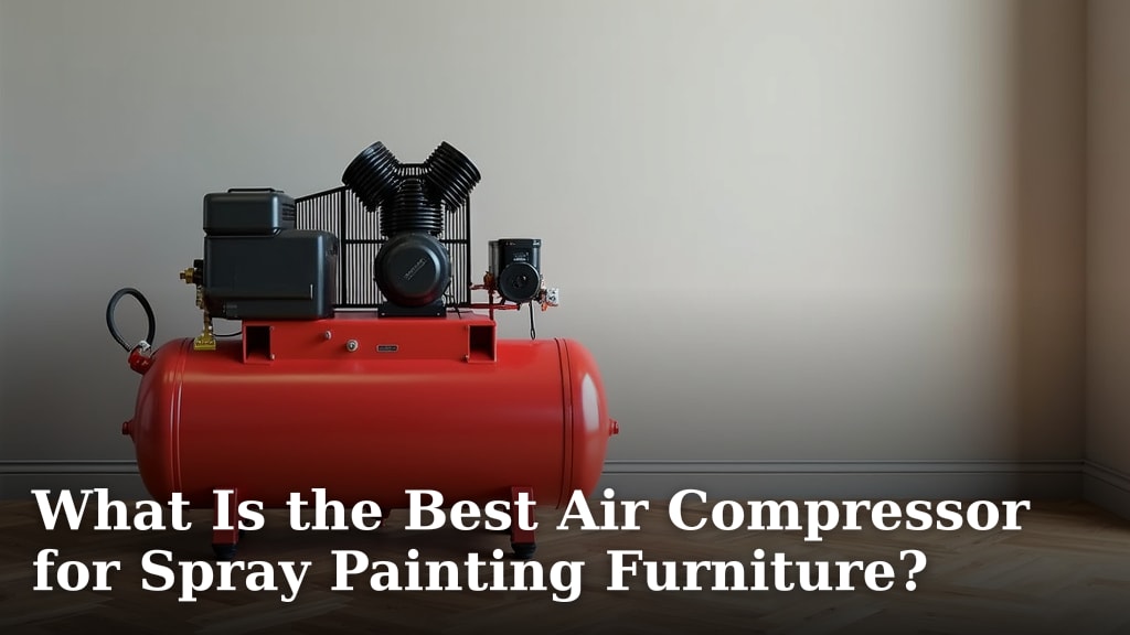 What Is the Best Air Compressor for Spray Painting Furniture?