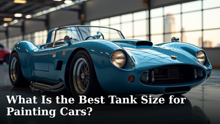 What Is the Best Tank Size for Painting Cars?