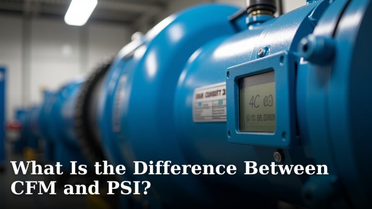 What Is the Difference Between CFM and PSI?