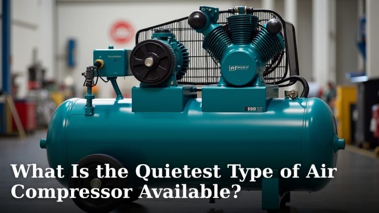 What Is the Quietest Type of Air Compressor Available?
